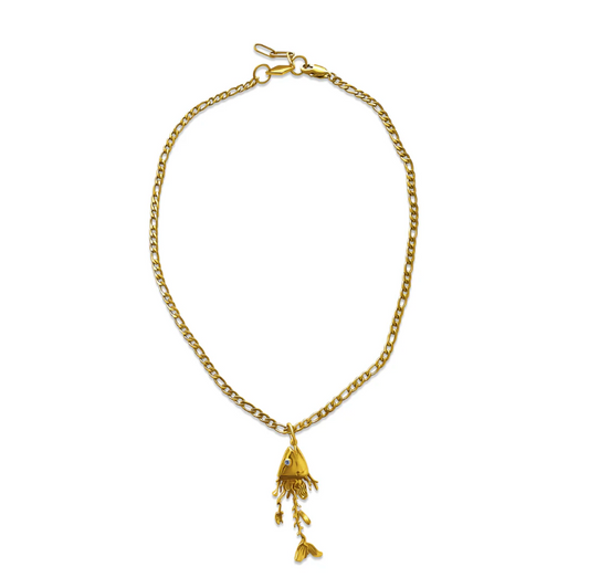 Zia Necklace Gold  - BRIWOK