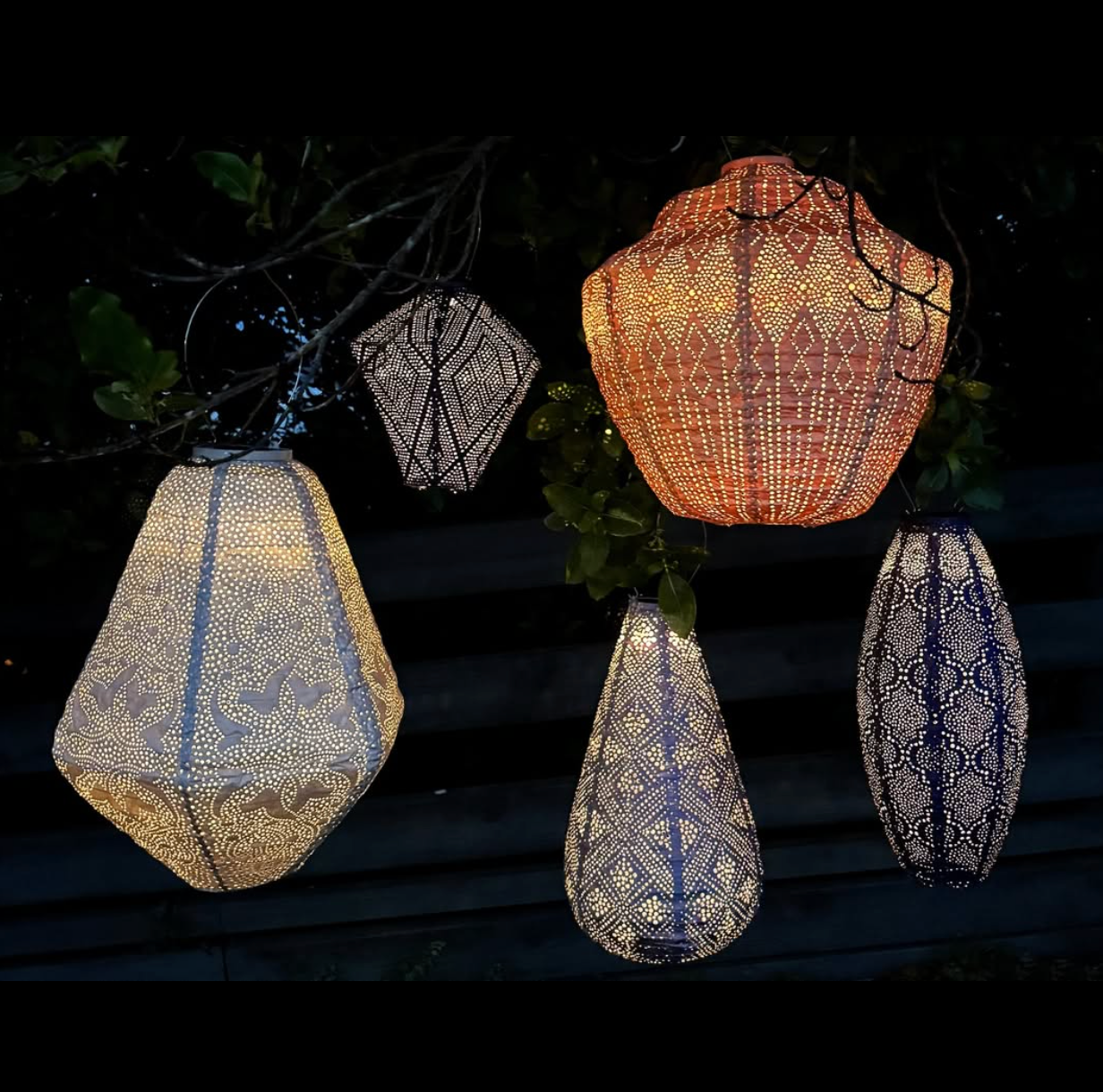 Solar Lumiz Lantern - Oval Pink Bazaar