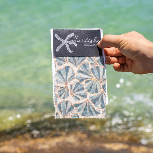 Linen Cushion Cover - Frenchmans - Shells