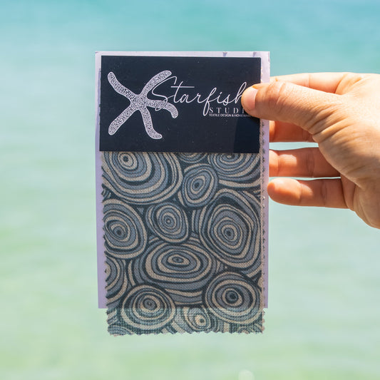 Linen Cushion Cover - Frenchmans - Growth Rings