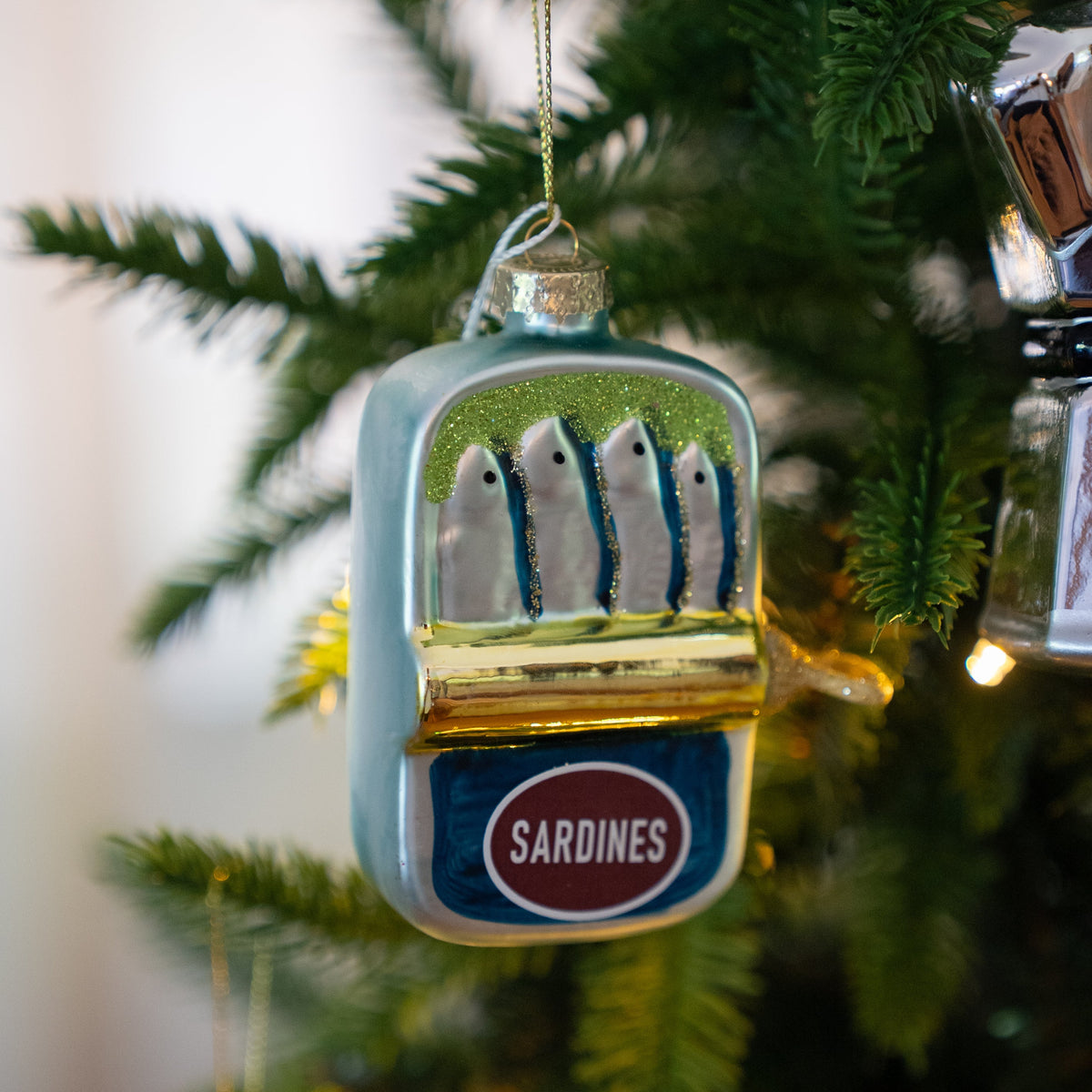 Sardine Christmas Ornament