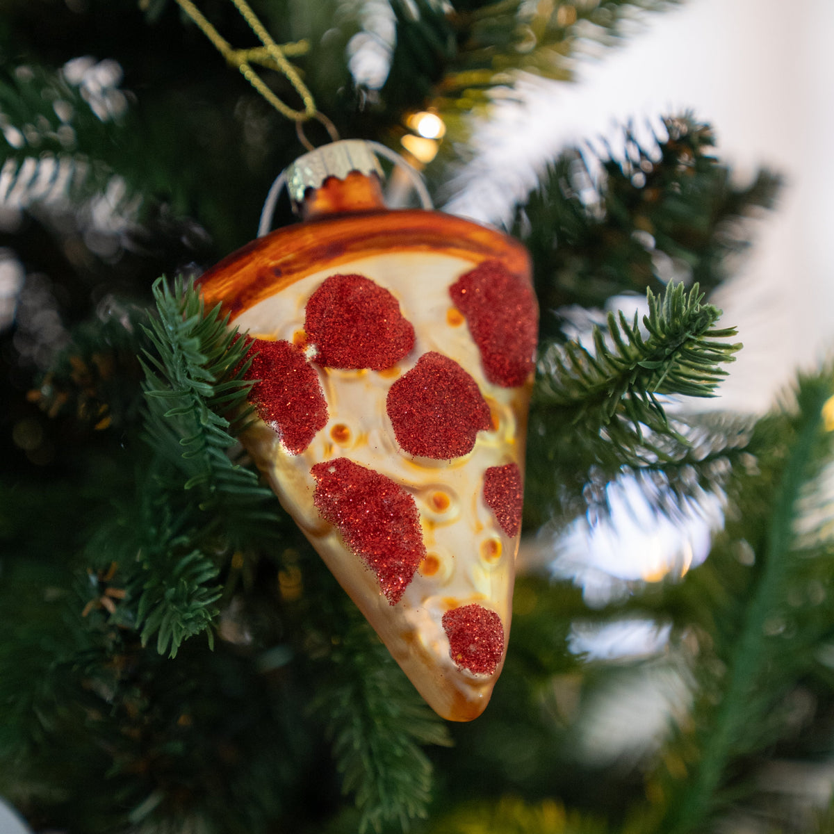Pizza Christmas Ornament