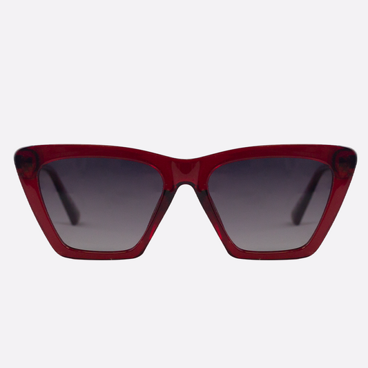 OCEANIDES POLARISED SUNGLASSES - PERSE RED PURPLE CRYSTAL