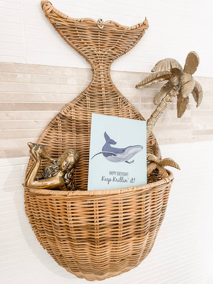 Birthday Card - Humpback Whale