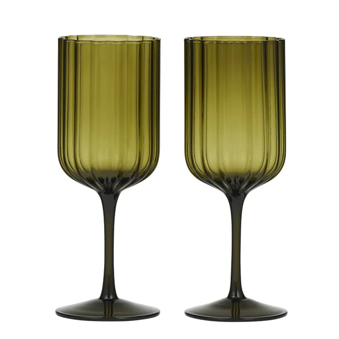 40%OFF! Wine Glass - Kelp - Set of 2