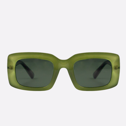 OCEANIDES POLARISED SUNGLASSES - IDA CRYSTAL GREEN BLACK