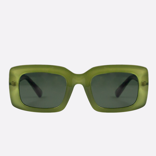 OCEANIDES POLARISED SUNGLASSES - IDA CRYSTAL GREEN BLACK