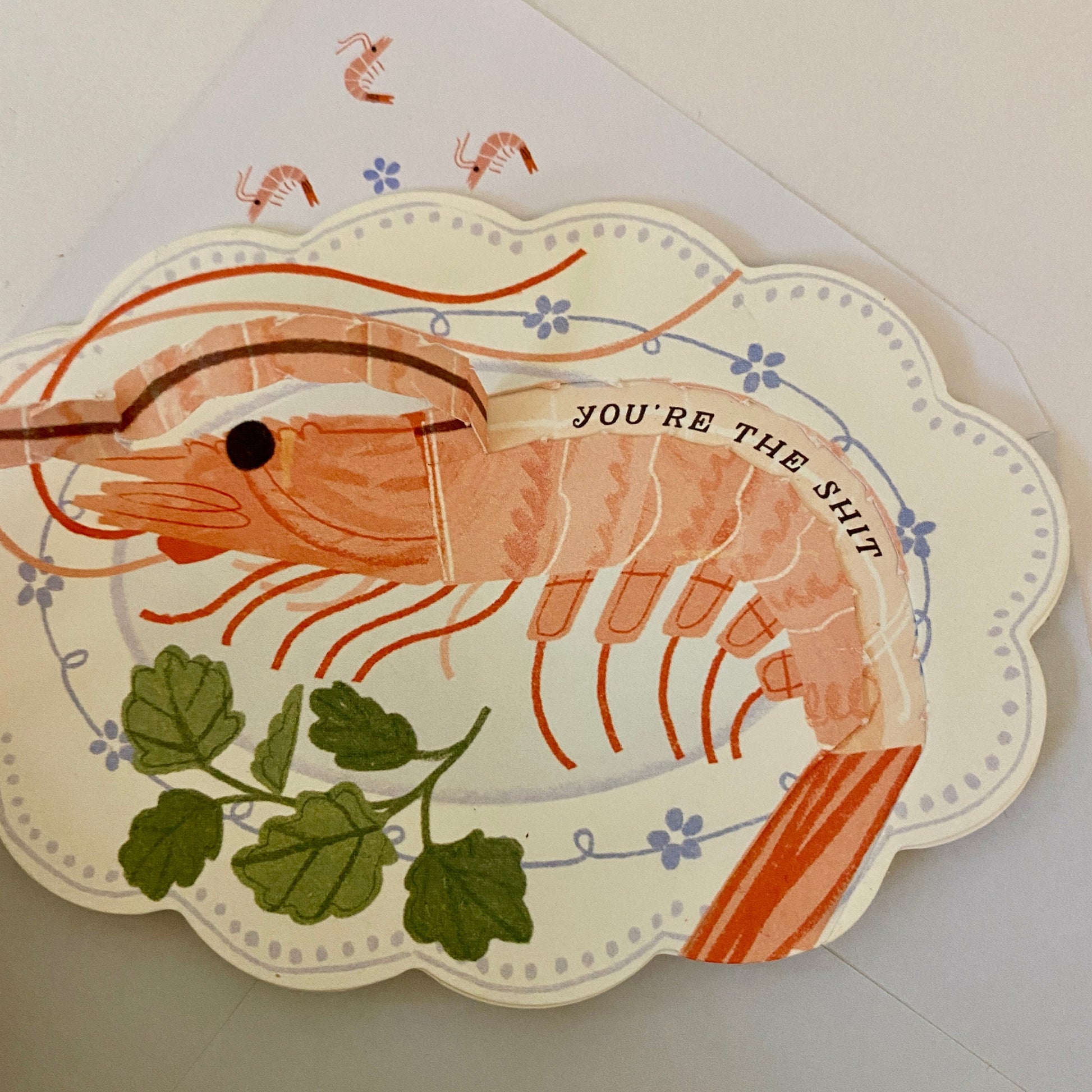 You’re The Shit funny greeting card by Starfish Studio
