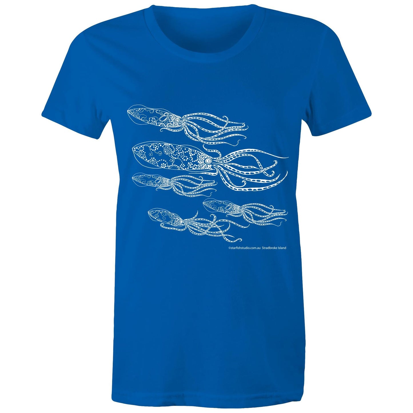 CUSTOM Ladies SQUID T shirt - AS Colour - Women's Maple Tee