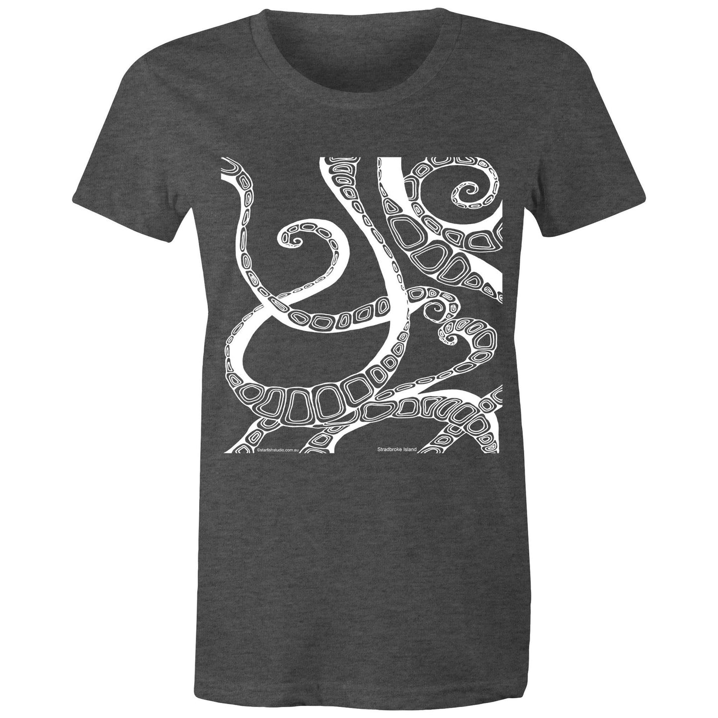 CUSTOM Ladies TENTACLES T shirt- AS Colour - Women's Maple Tee