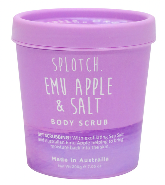 BODY SCRUB - Emu Apple & Salt 200G - SPLOTCH