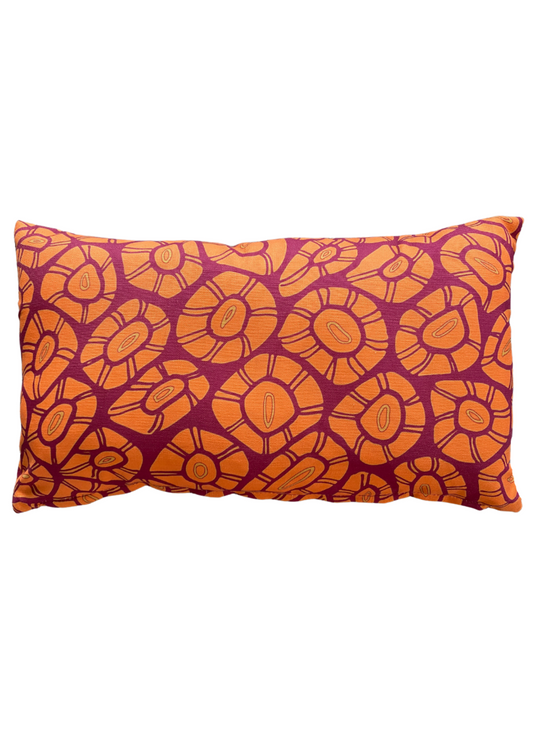 Outdoor / Indoor Coral, Sunrise SCATTER CUSHION