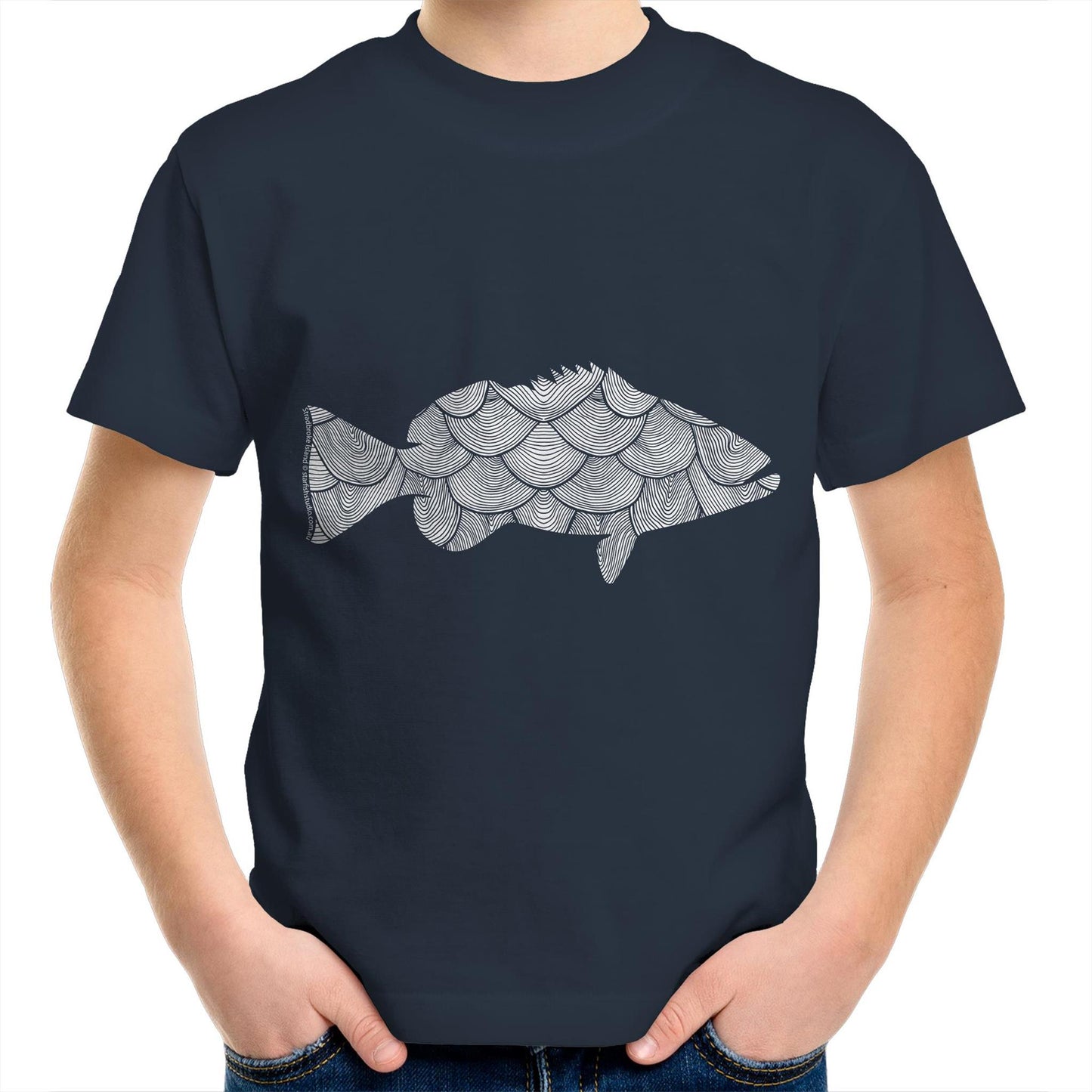 CUSTOM Kids  COD FISH  T-Shirt