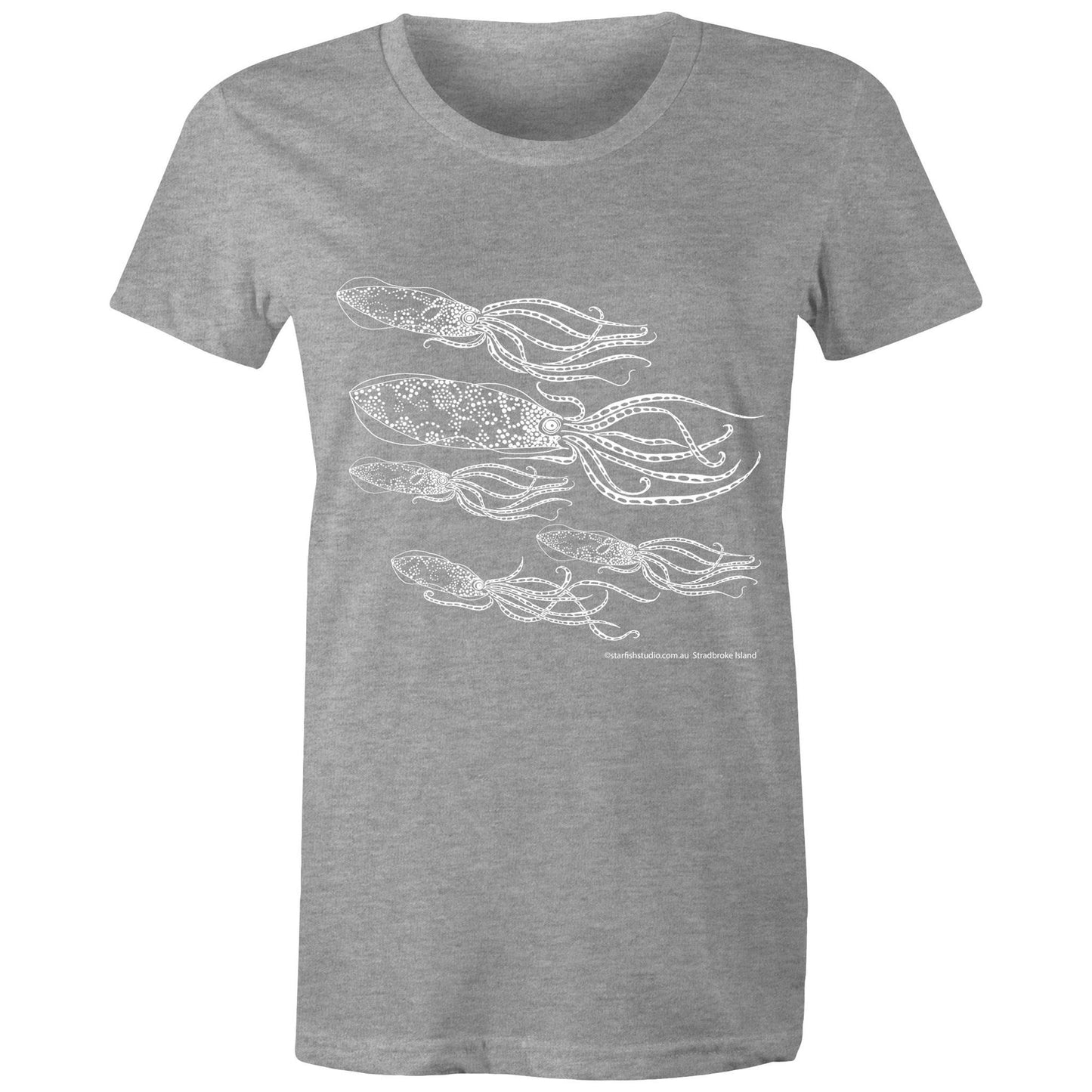CUSTOM Ladies SQUID T shirt - AS Colour - Women's Maple Tee