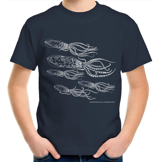 Printed to order- Kids  SQUID  T-Shirt